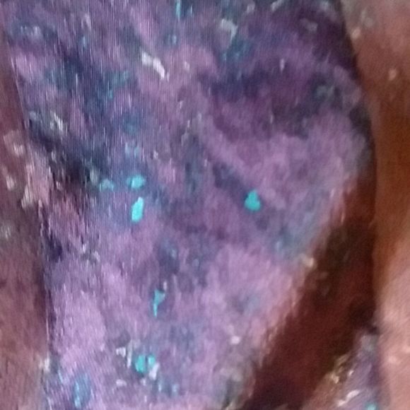 Perry Ellis sheer scarf purple, blue,bronze, and black - Picture 11 of 13